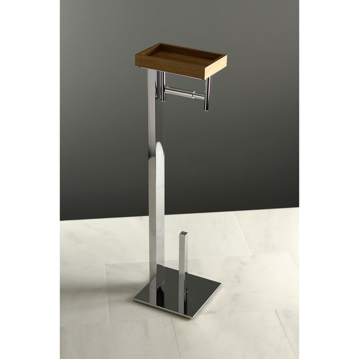 Kingston Brass Edenscape Free Standing Toilet Paper Holder & Reviews